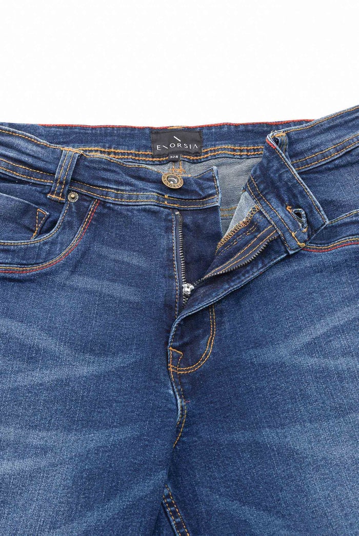 Enorsia Authentic Straight Leg Jeans