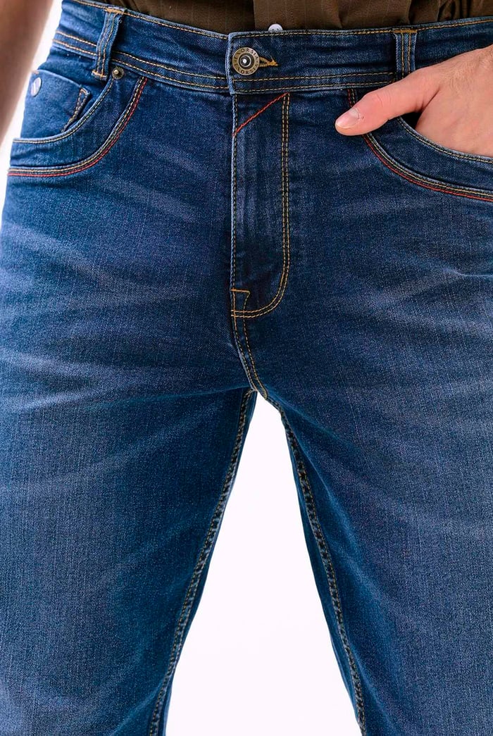 Enorsia Authentic Straight Leg Jeans