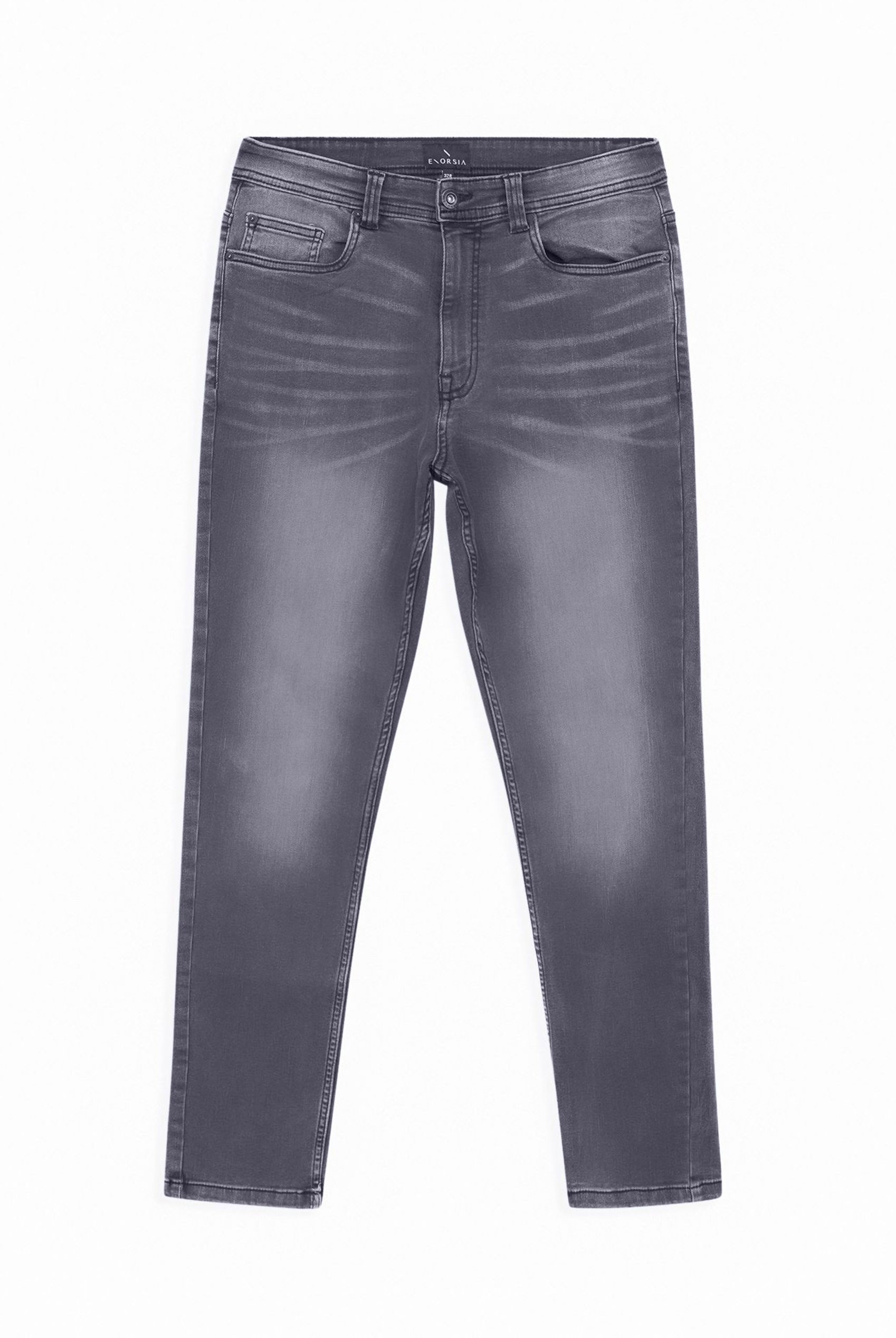 Grey Soft Touch Slim Stretch Jeans