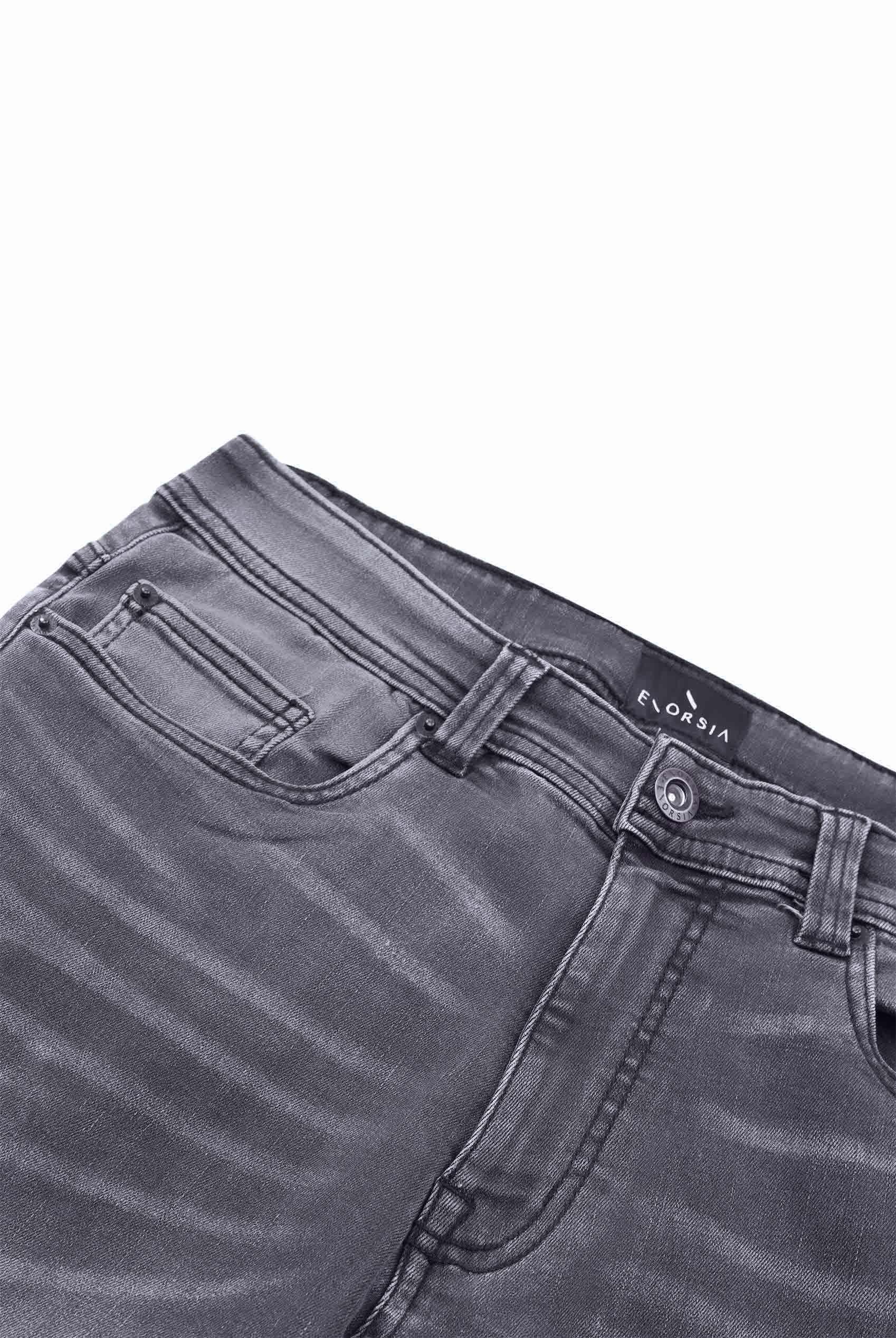 Grey Soft Touch Slim Stretch Jeans