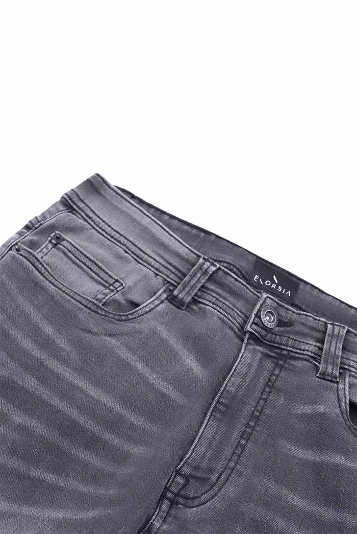 Grey Soft Touch Slim Stretch Jeans