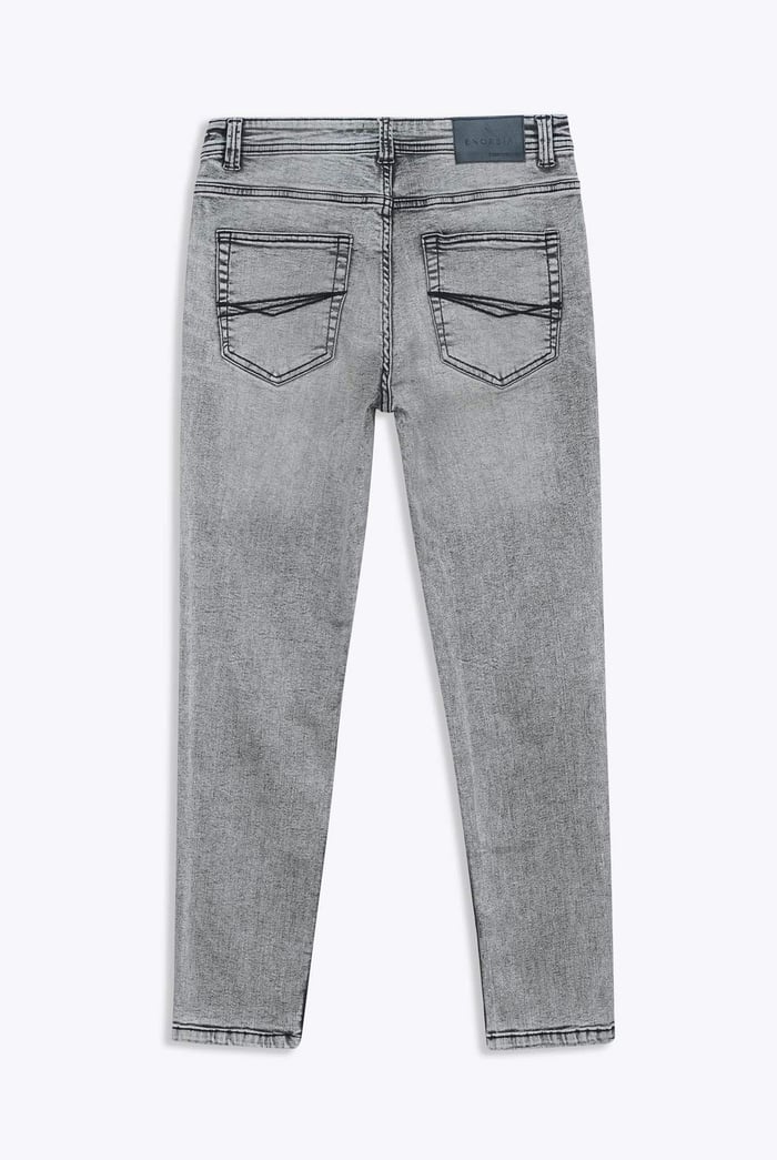 Grey Soft Touch Slim Stretch Jeans