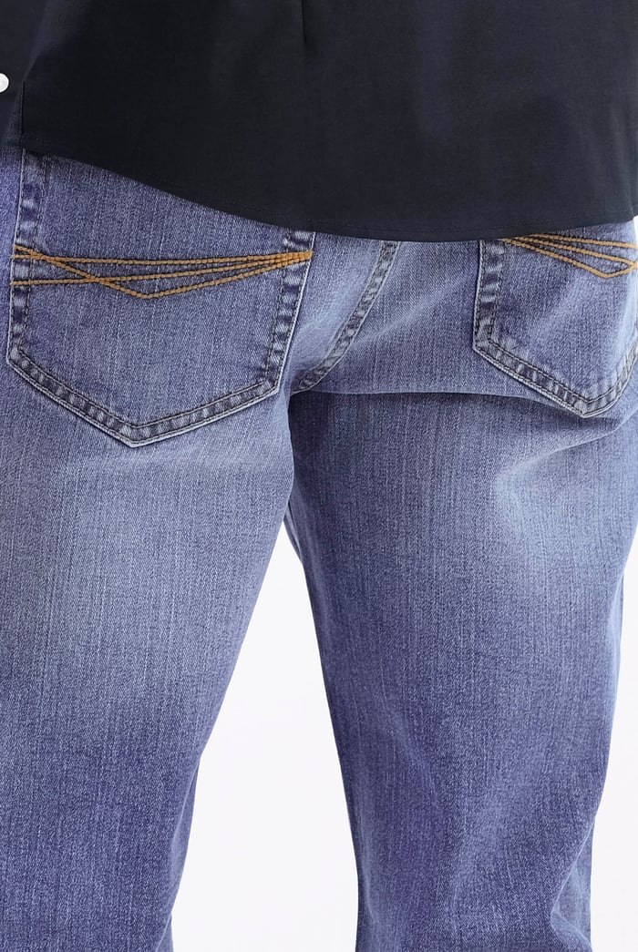 Comfort Stretch Straight Fit Jeans