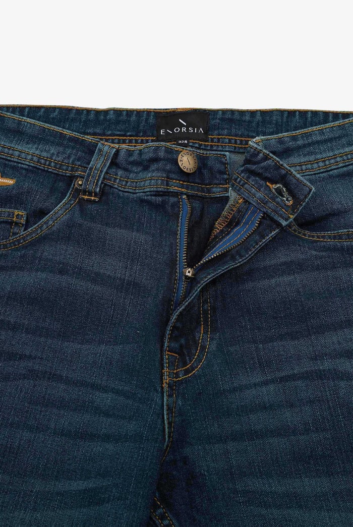 Vintage Deep Wash Bootcut Jeans
