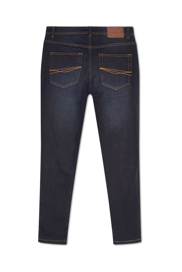 Mens Skinny Fit Distressed Denim Jeans