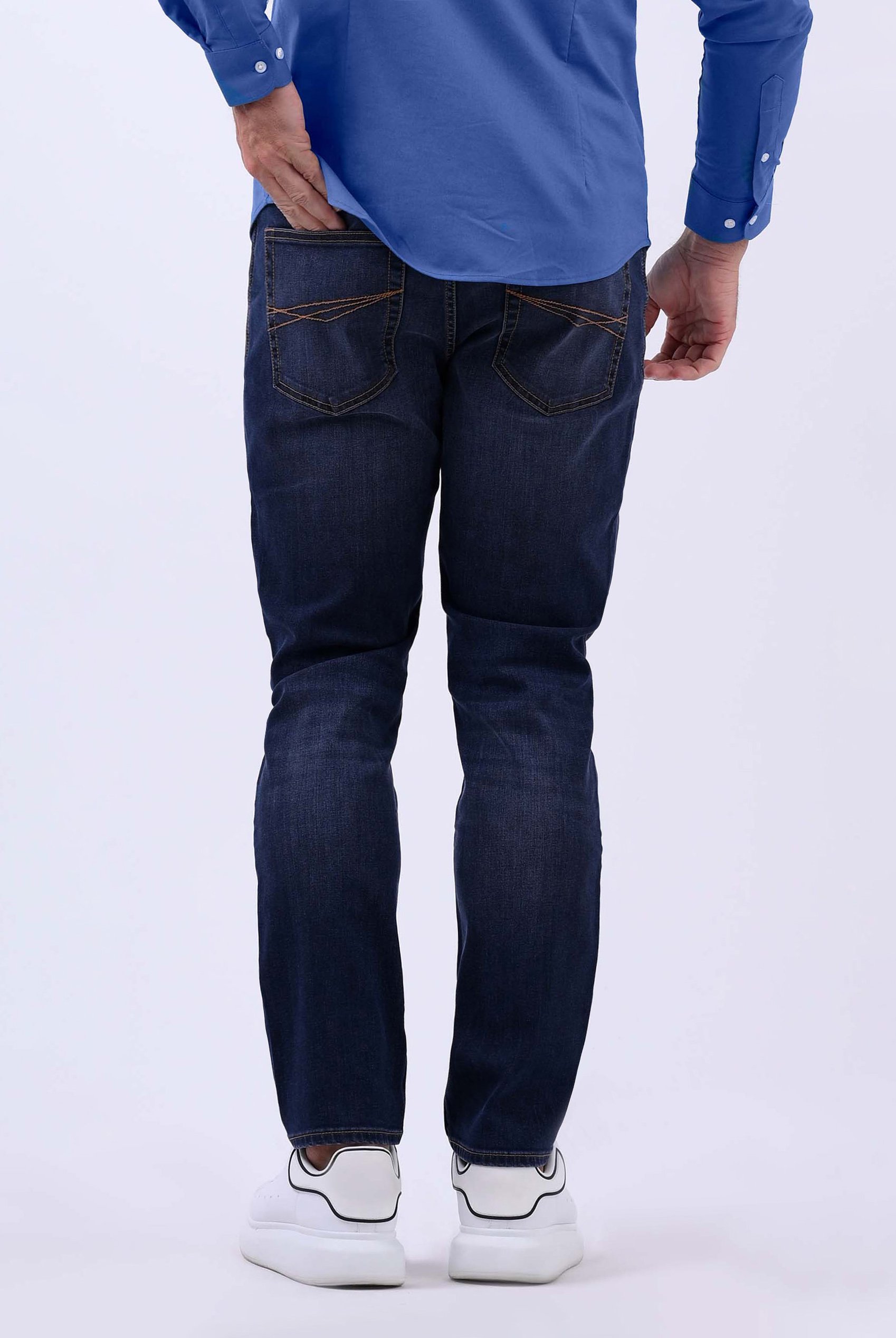 Mens Essential Super Stretch Regular Fit Jeans