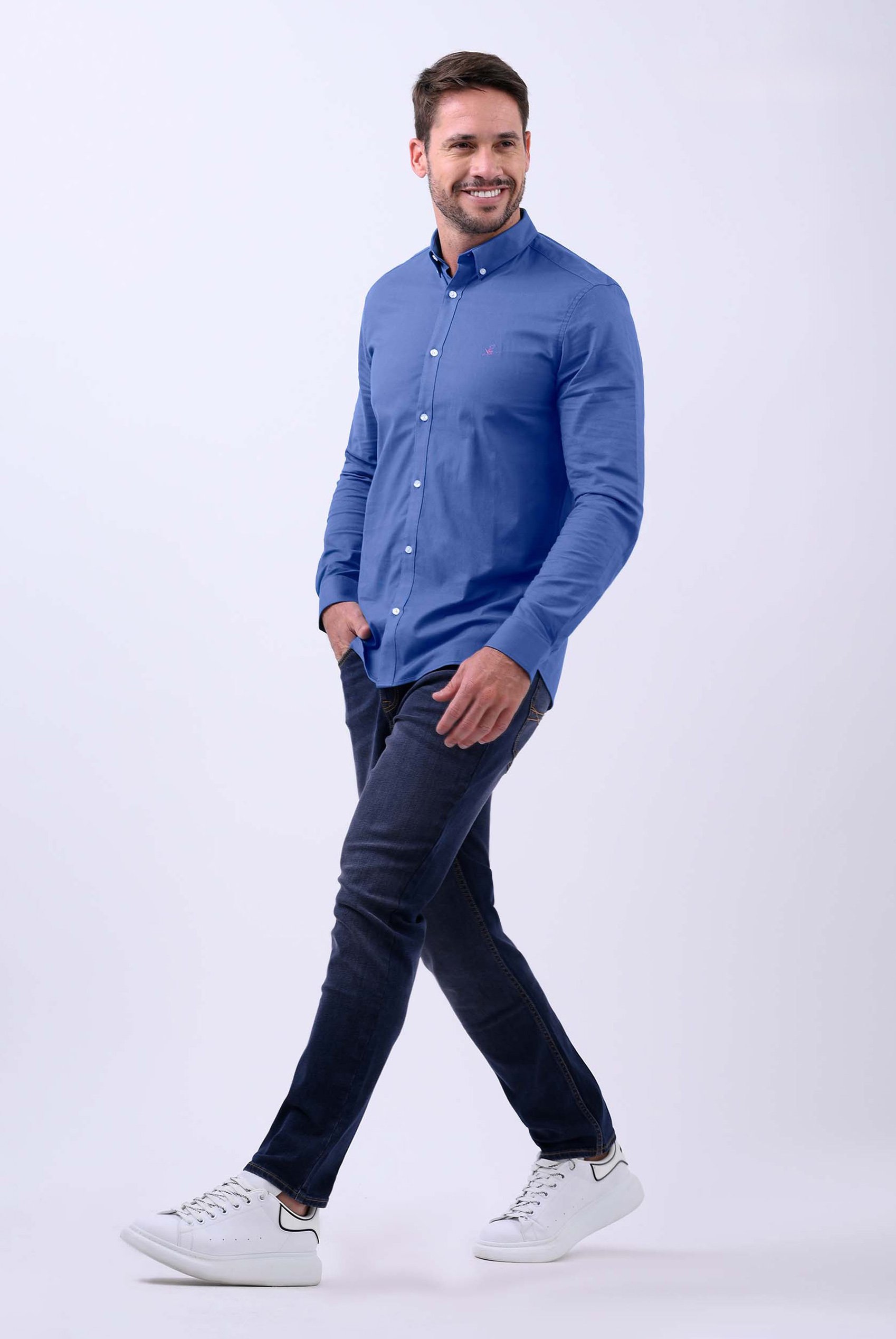 Mens Essential Super Stretch Regular Fit Jeans