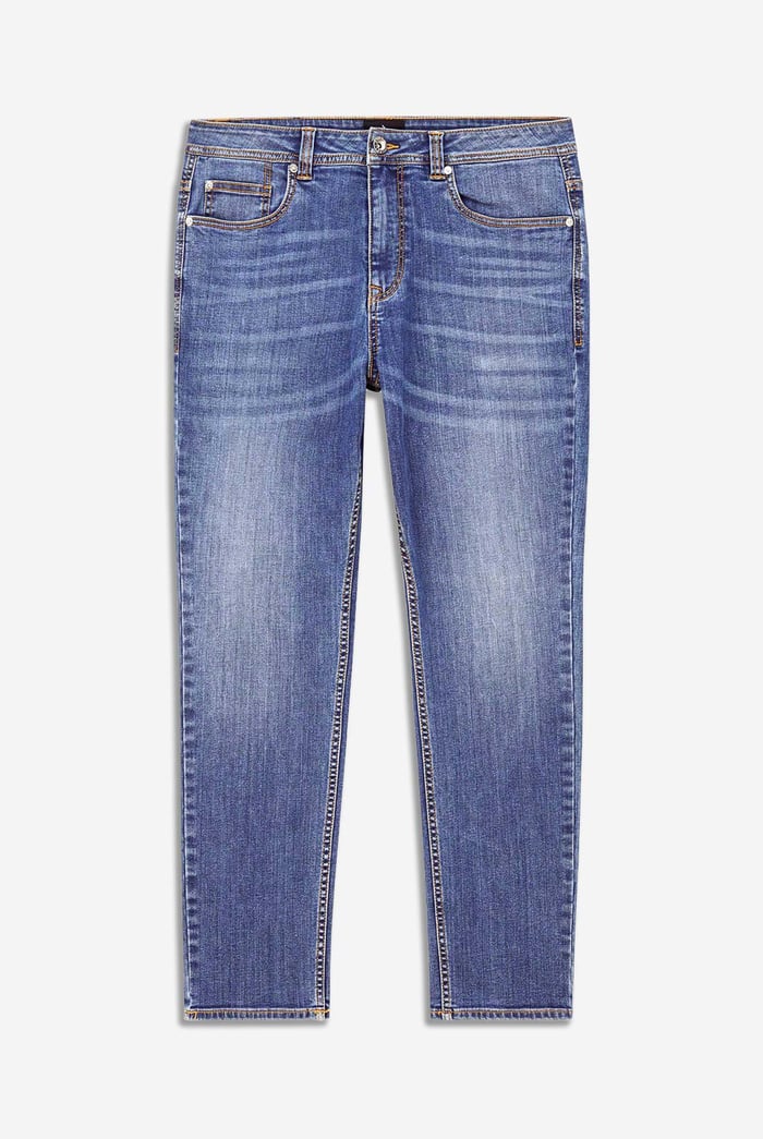 Mens Essential Super Stretch Regular Fit Jeans