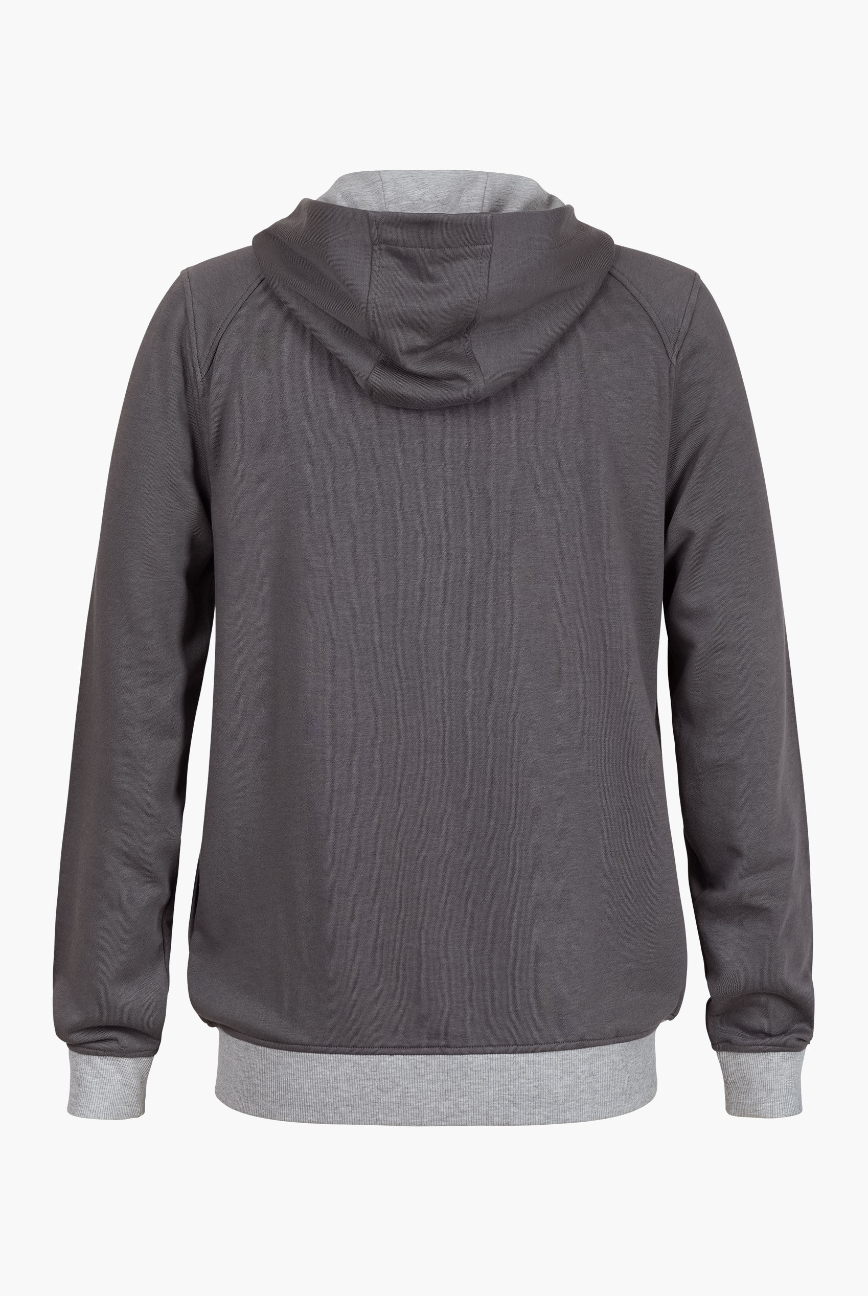 Mens Wave Full Zip  Contrast Hoodie
