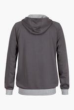 Mens Wave Full Zip  Contrast Hoodie