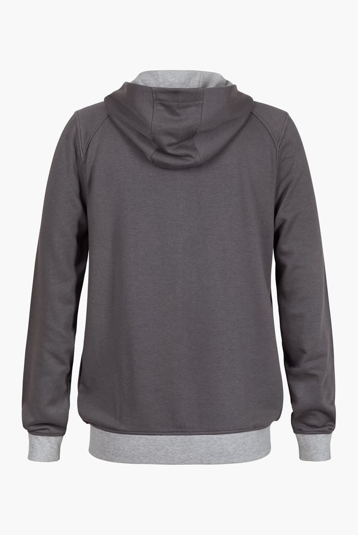 Mens Wave Full Zip  Contrast Hoodie