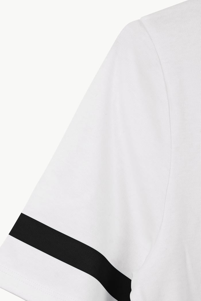 Cornelia stripe  Short Sleeve Polo Shirt