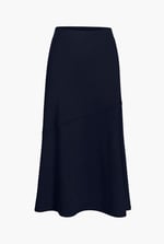 Classic Seam Detail Jersey Skirt