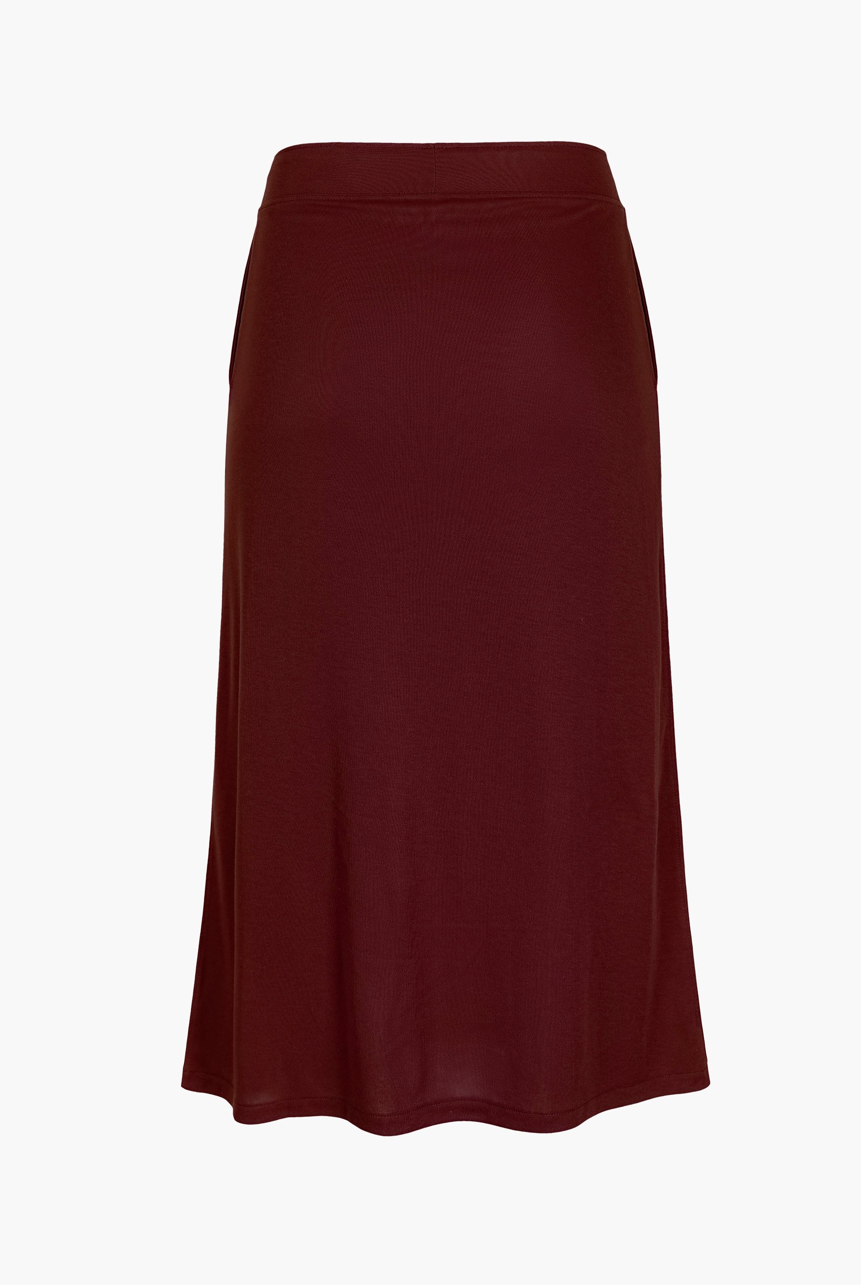 Classic flare Pull-On Jersey Skirt