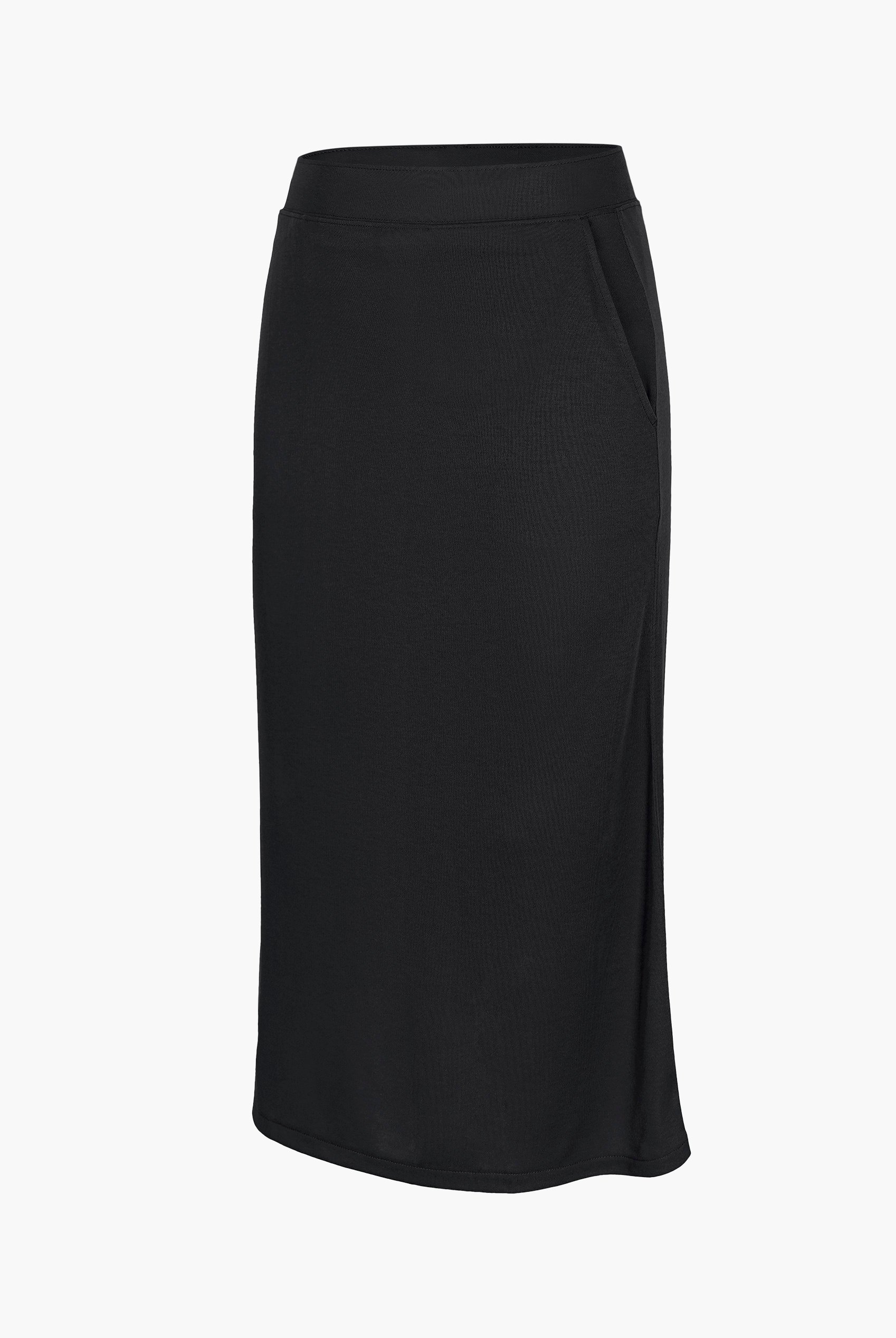 Classic flare Pull-On Jersey Skirt
