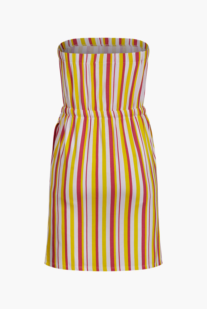 Printed Bardot Jersey Mini Dress