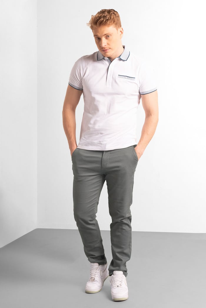 Mens Regular Fit Chino Trouser