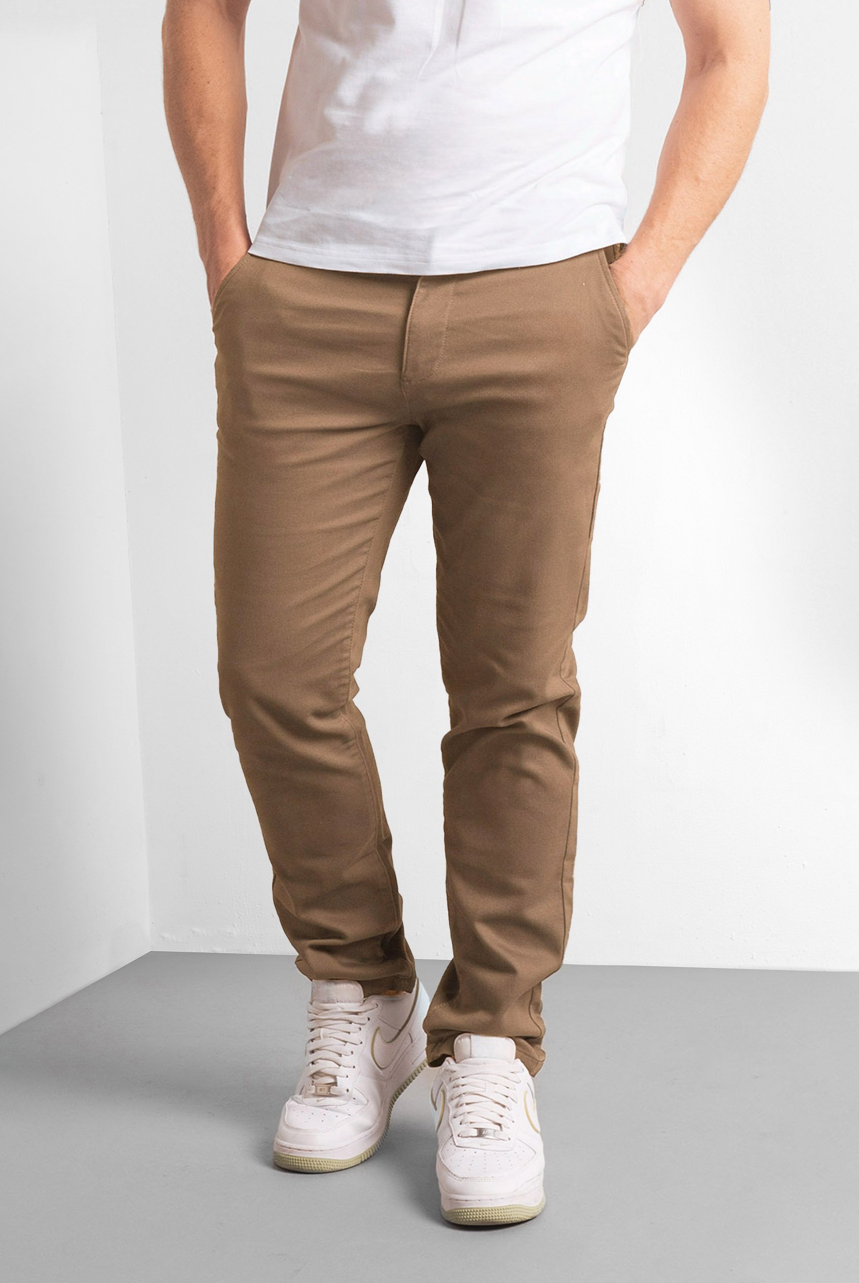 Mens Regular Fit Chino Trouser