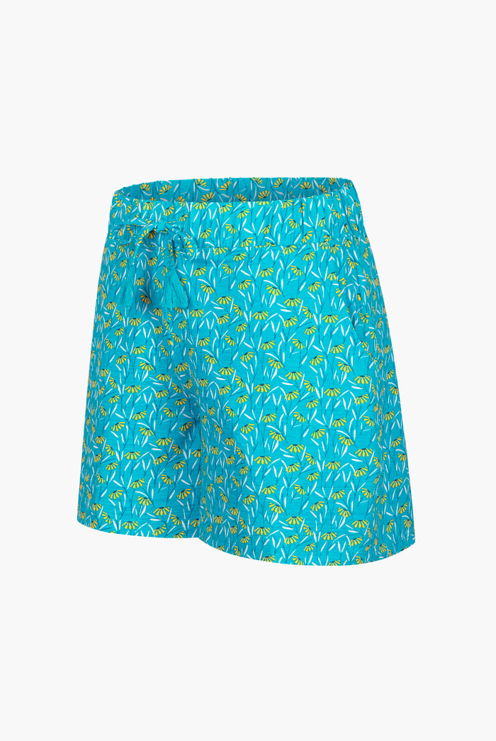 Womens Floral Printed Shorts