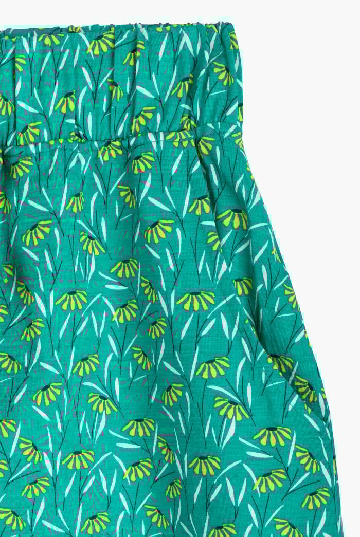 Womens Floral Printed Shorts