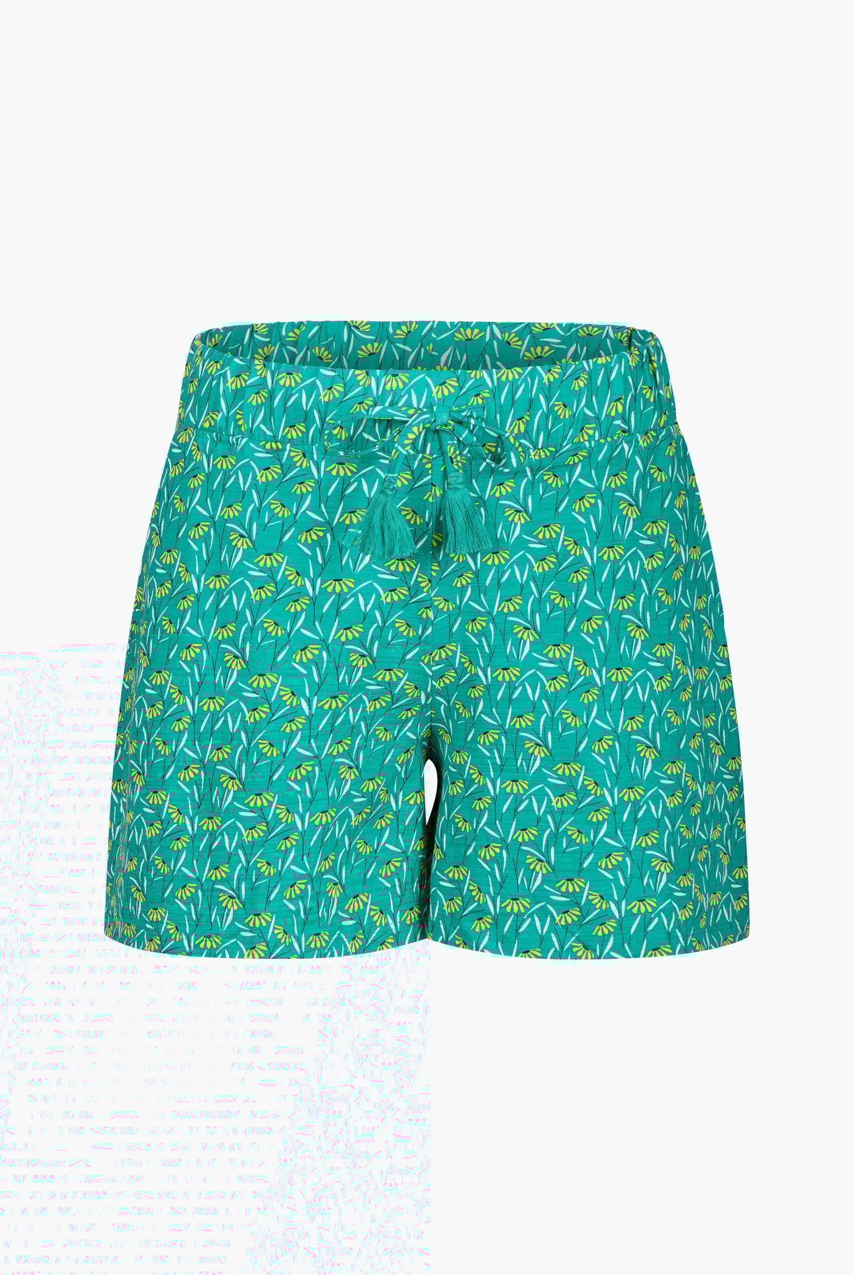 Womens Floral Printed Shorts