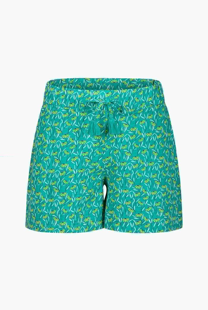 Womens Floral Printed Shorts