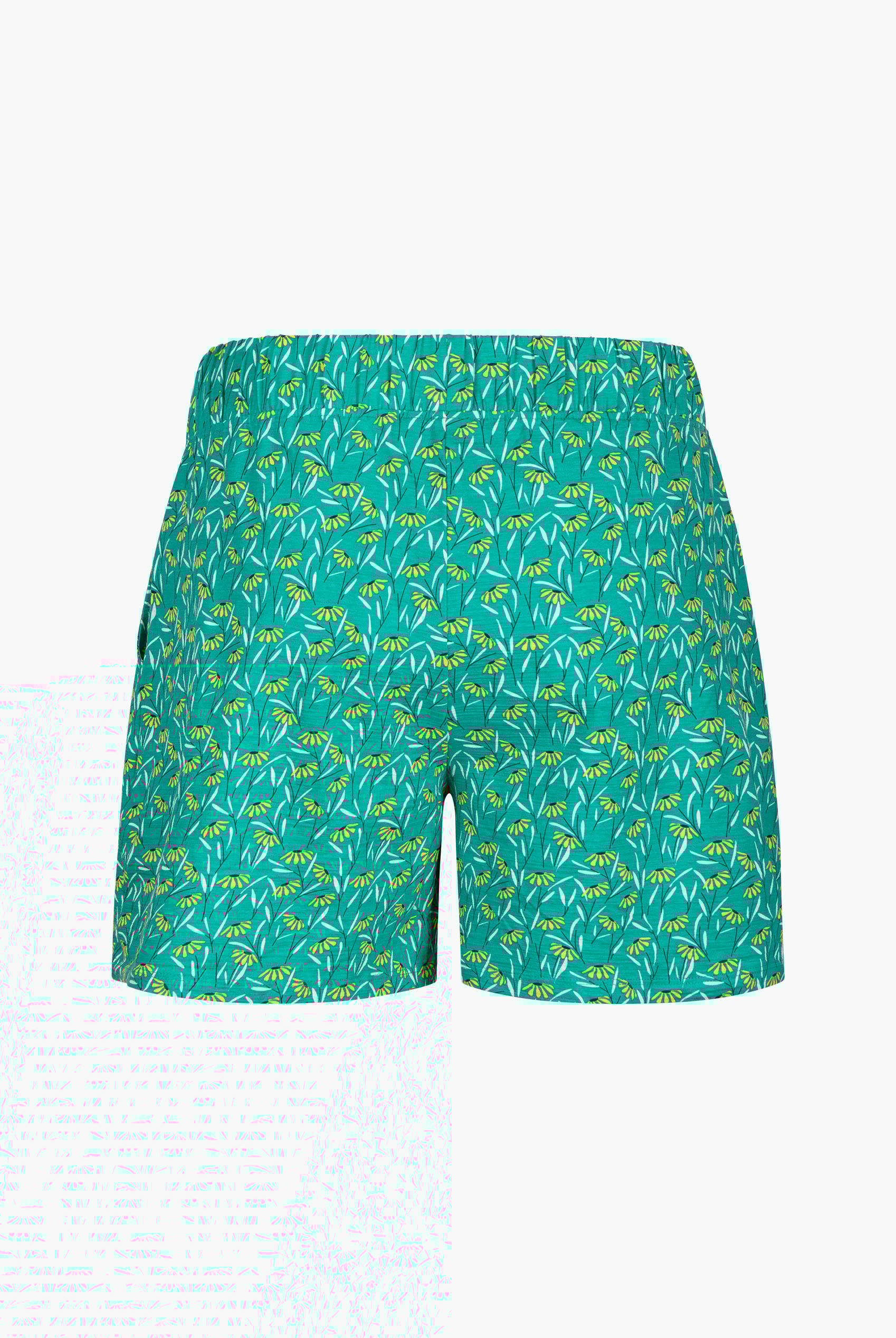 Womens Floral Printed Shorts