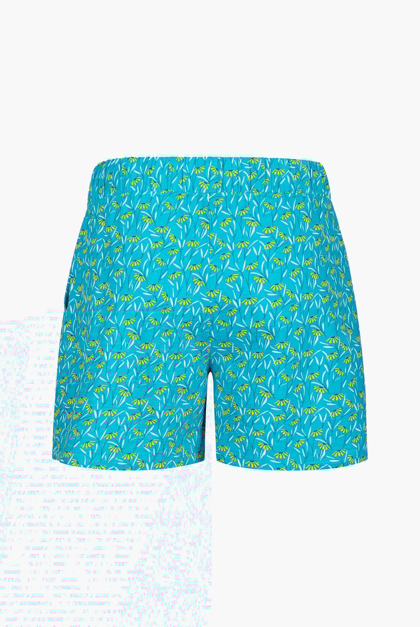 Womens Floral Printed Shorts