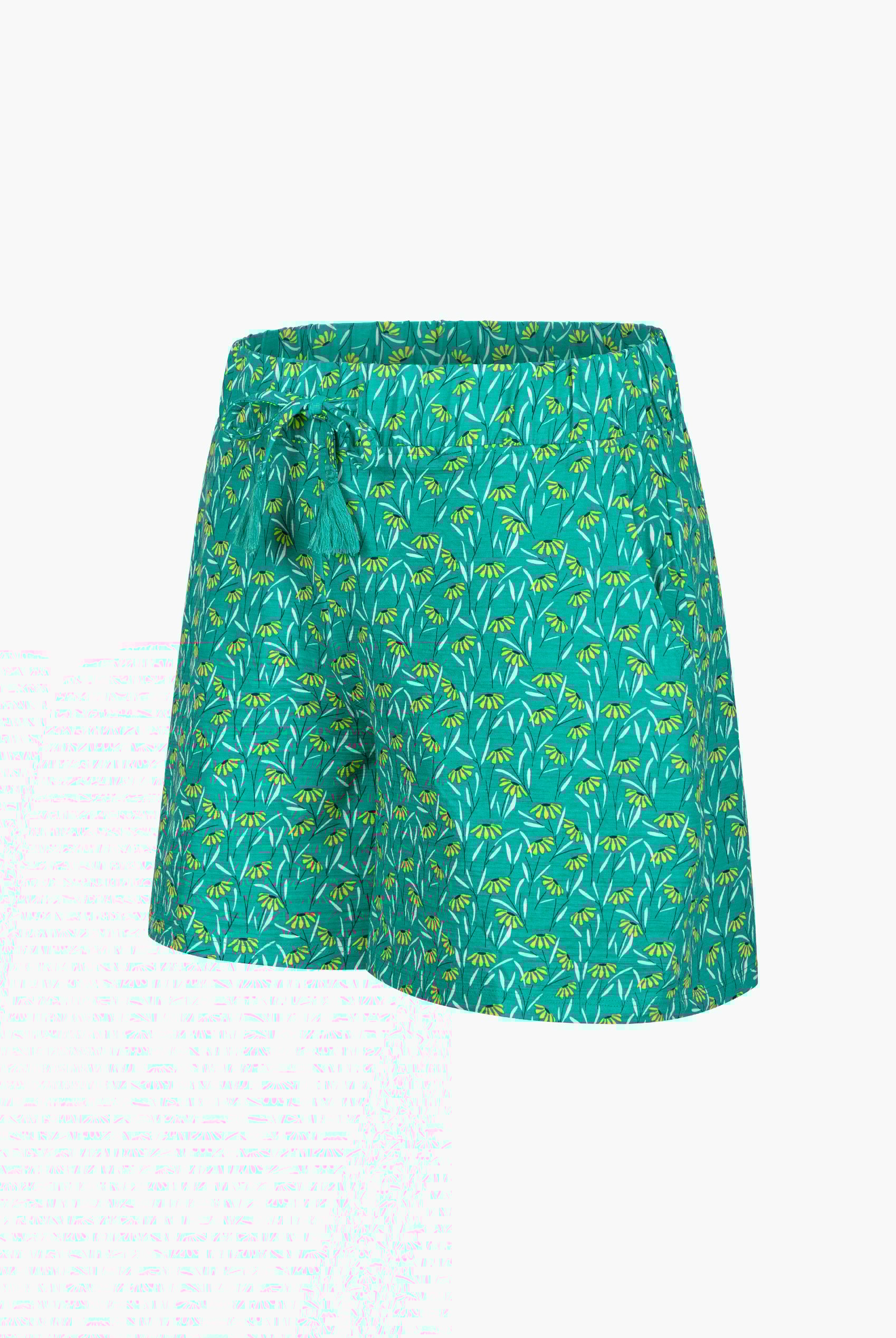 Womens Floral Printed Shorts