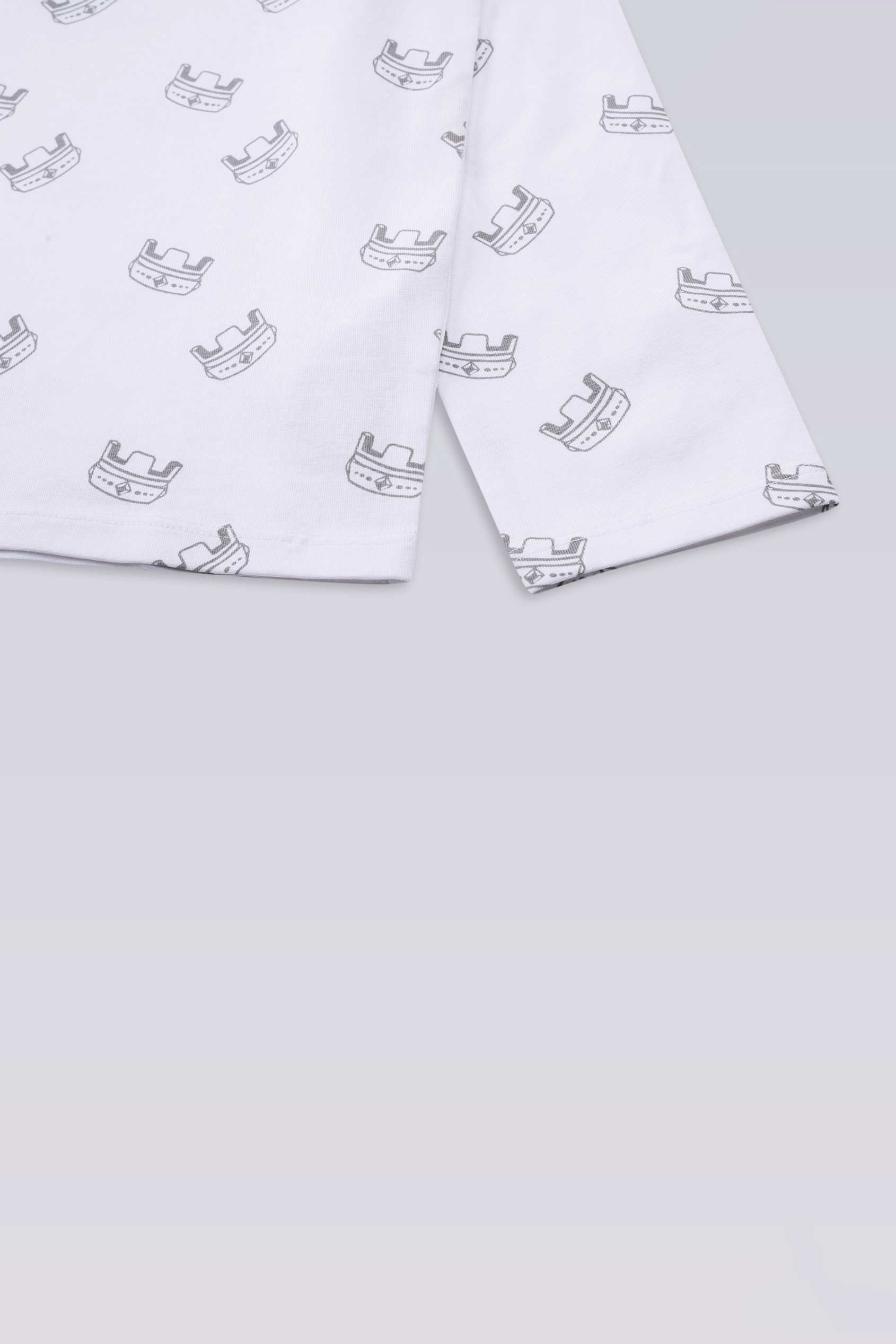 Boys Crown Printed T-shirt ( 12/18mths-7yrs)