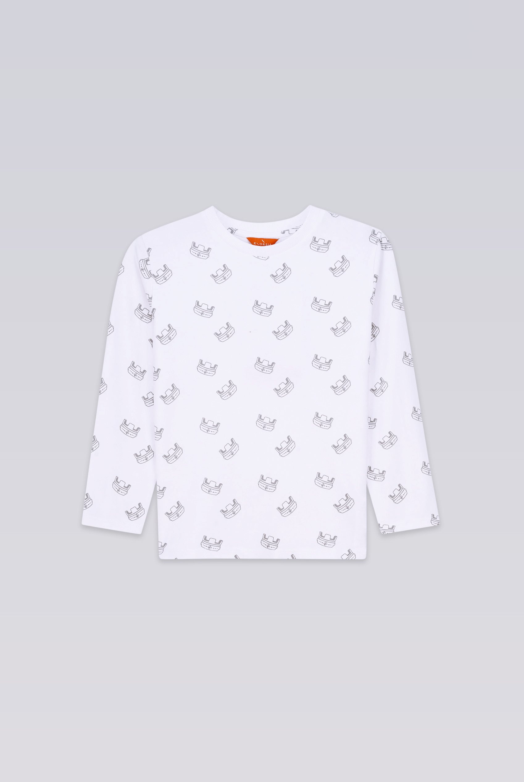 Boys Crown Printed T-shirt ( 12/18mths-7yrs)