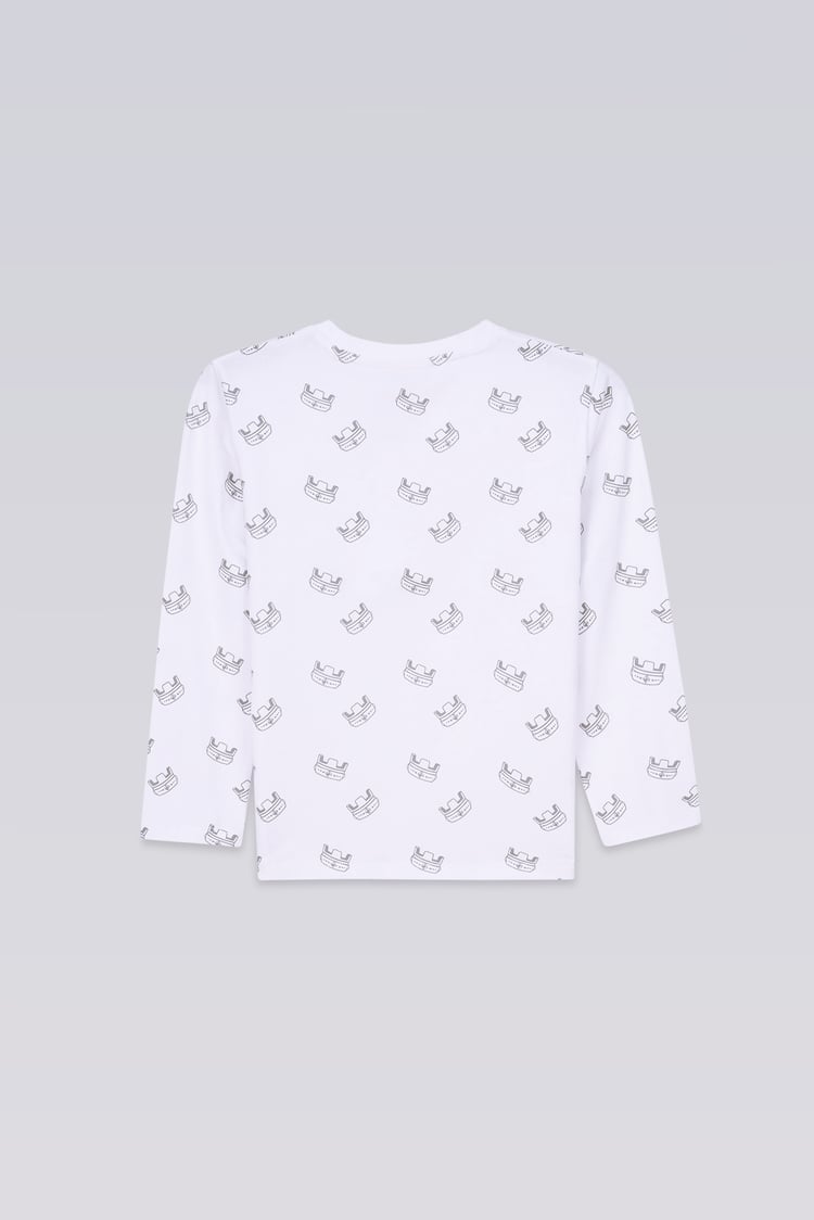 Boys Crown Printed T-shirt ( 12/18mths-7yrs)