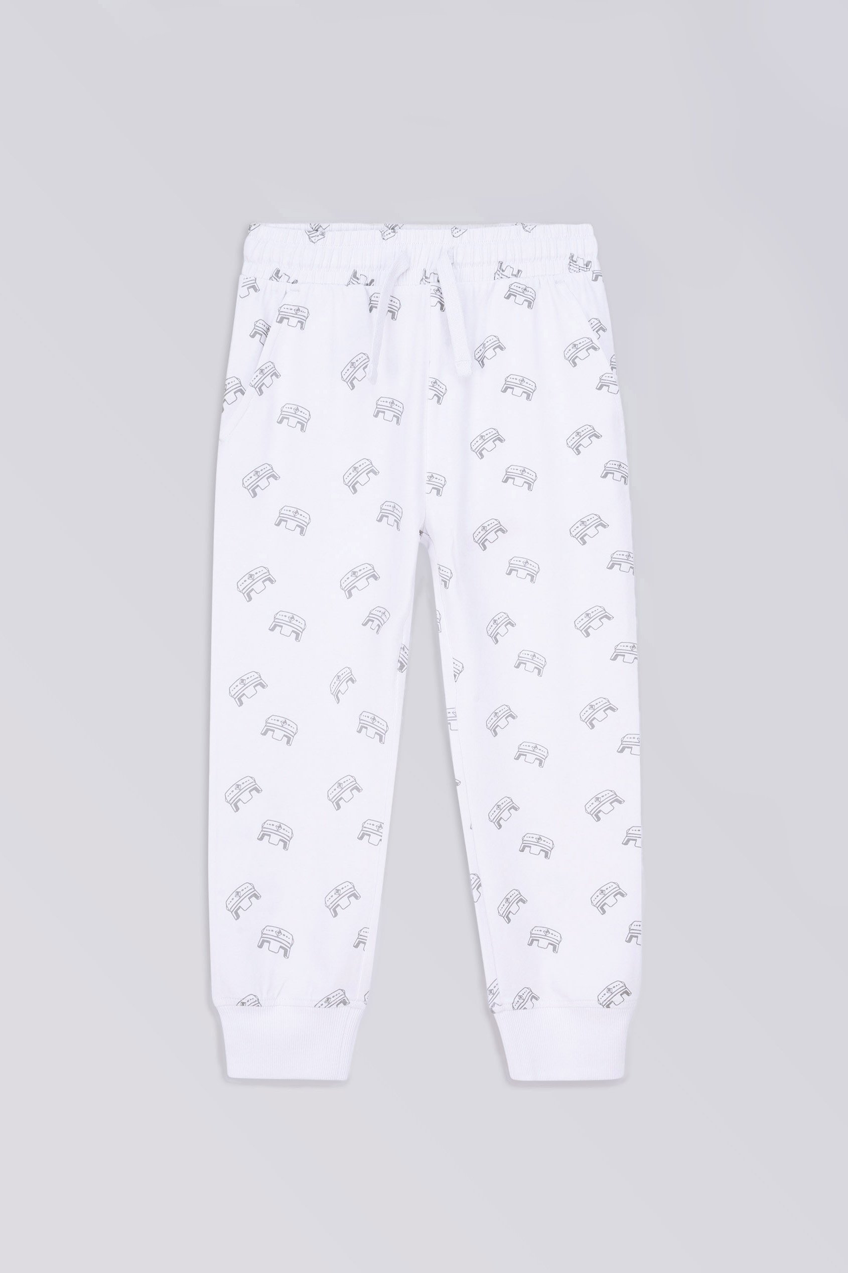 Boys Crown Print Jogger ( 12/18mths-7yrs)