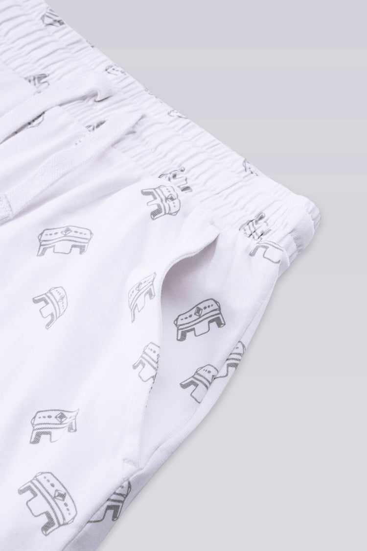 Boys Crown Print Jogger ( 12/18mths-7yrs)