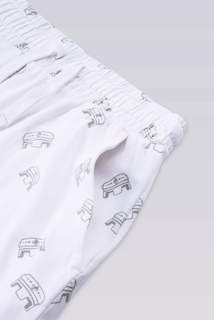 Boys Crown Print Jogger ( 12/18mths-7yrs)
