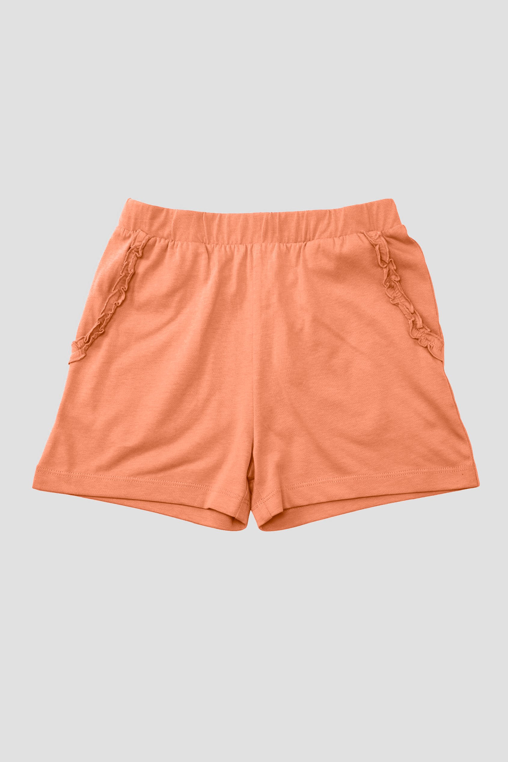 Frilly Pocket Jersey Shorts