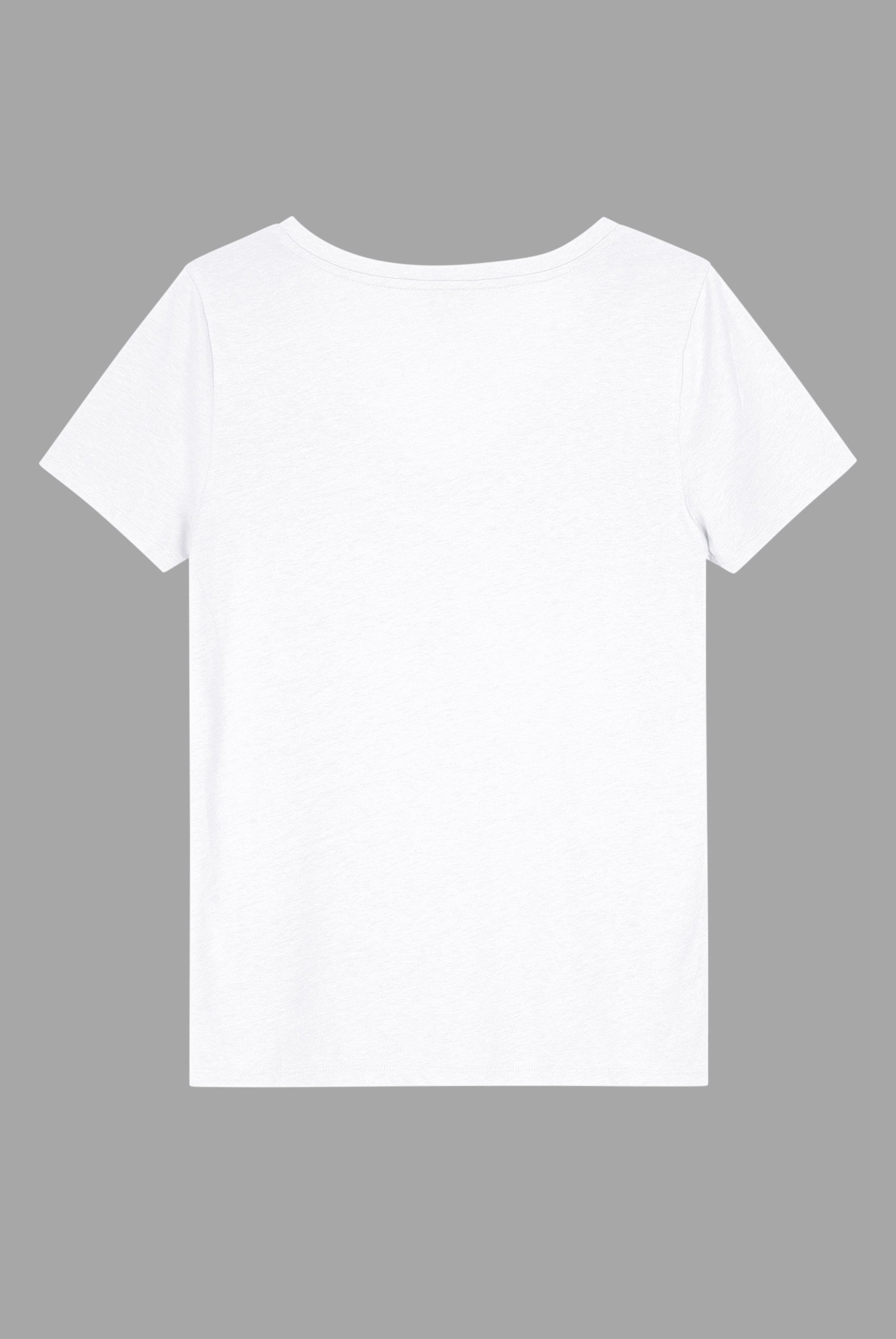 Lace Pocket V-Neck Tee