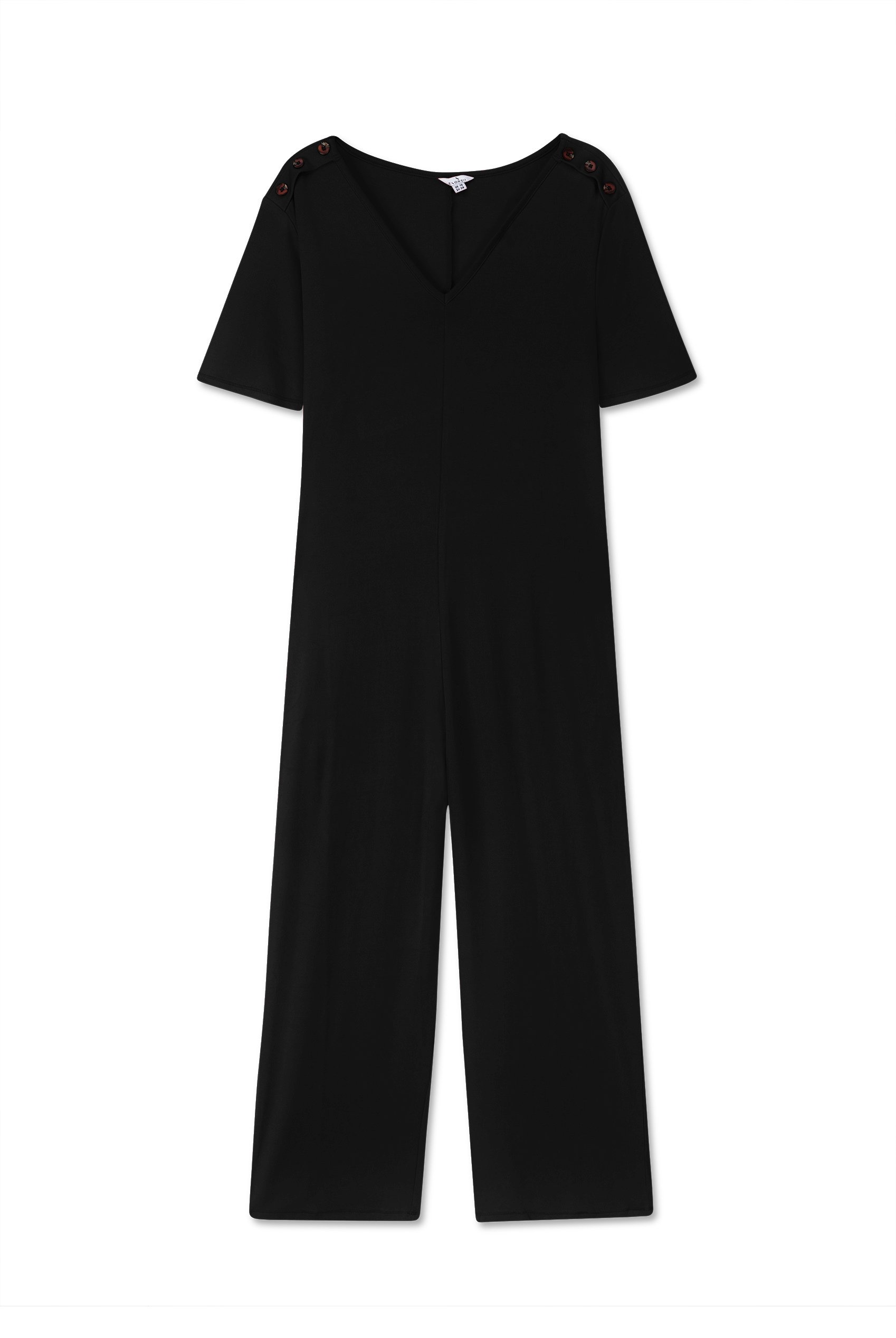 Ankle Length Wide Leg Jumpsuit