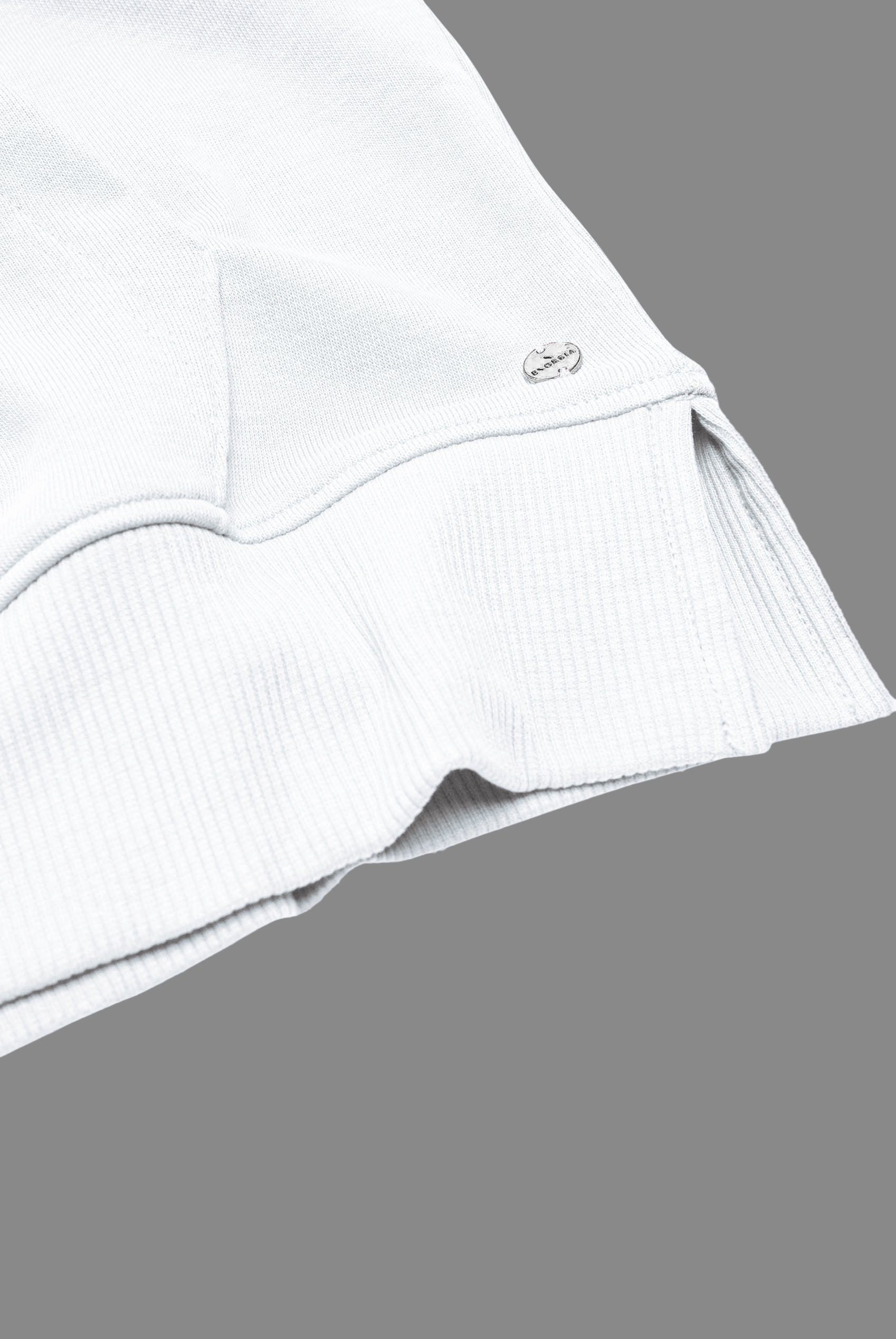 Sleeveless Raw Edge Hoodie