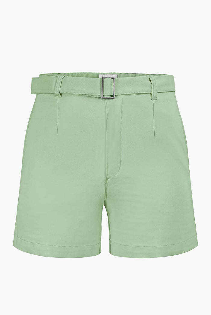 Belted Tailored Shorts