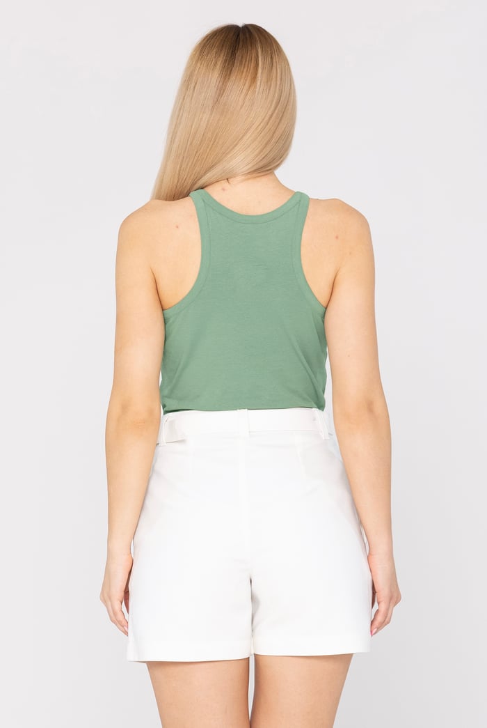 Belted Tailored Shorts