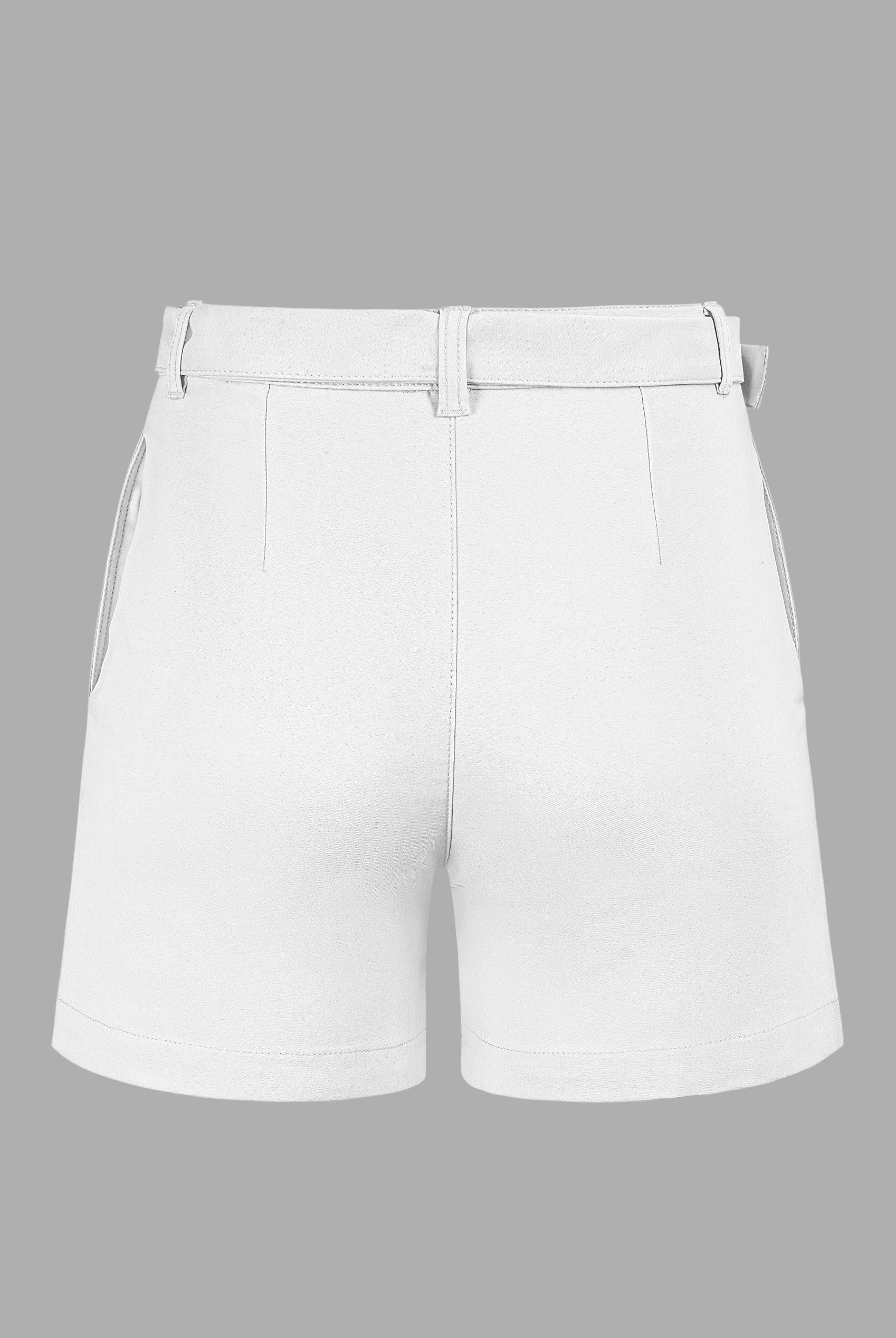 Belted Tailored Shorts