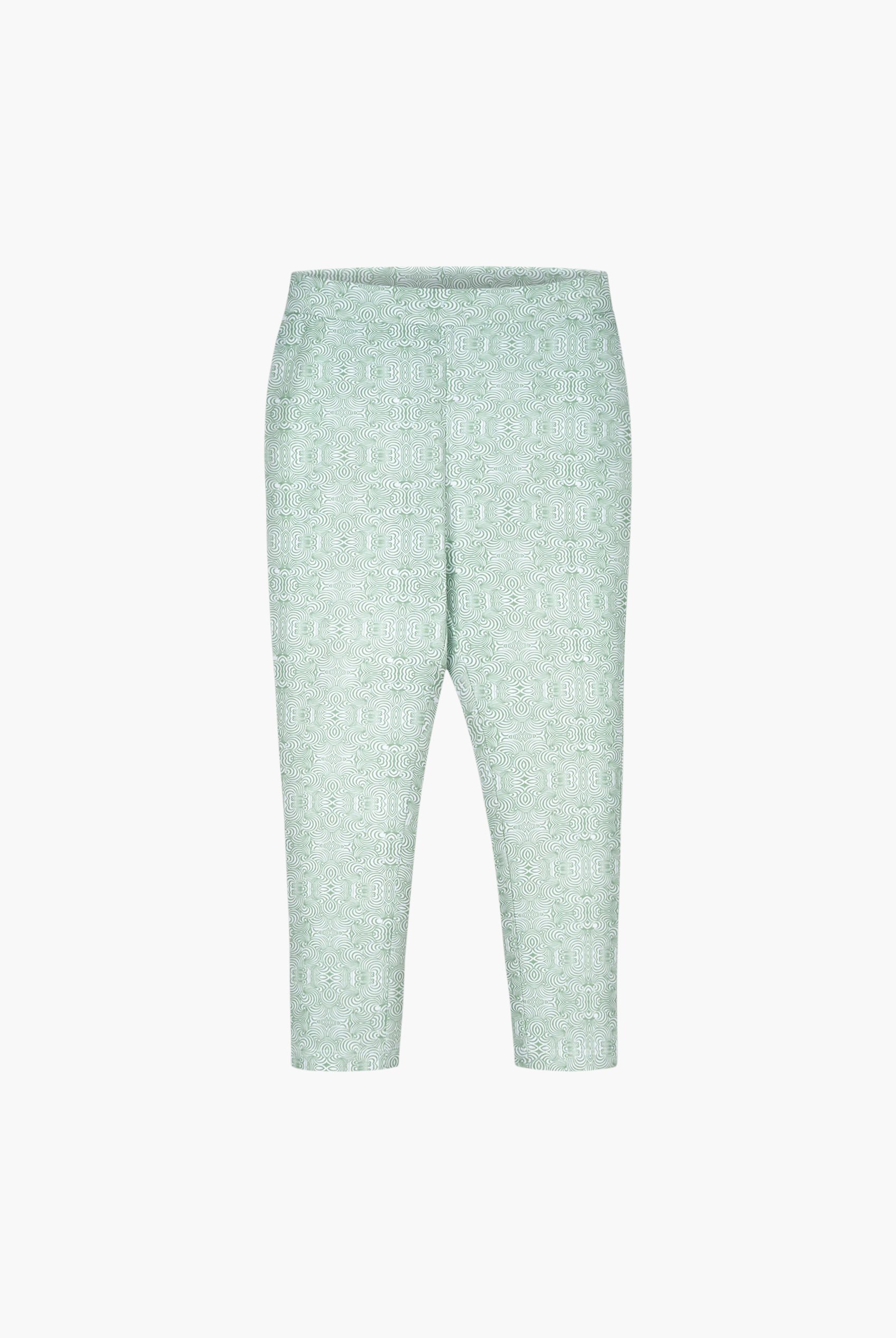Bee Printed Cropped Leggings