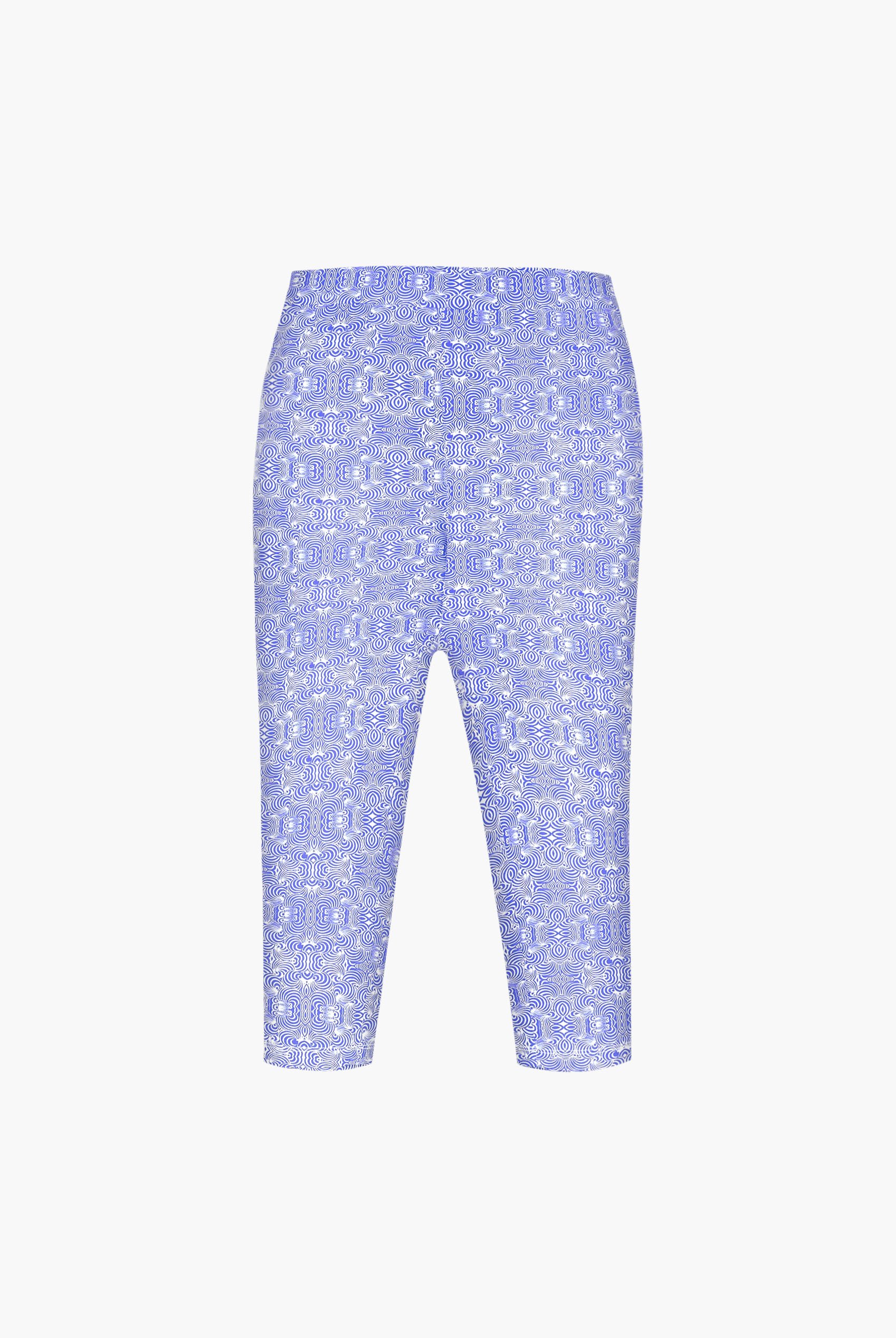 Bee Printed Cropped Leggings