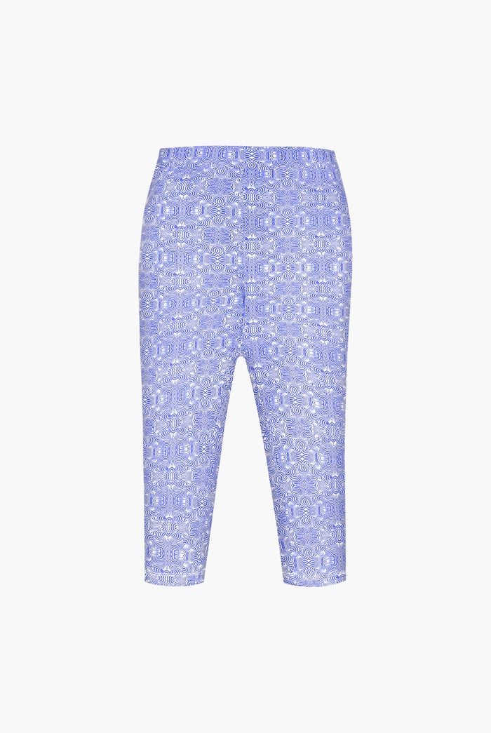 Bee Printed Cropped Leggings