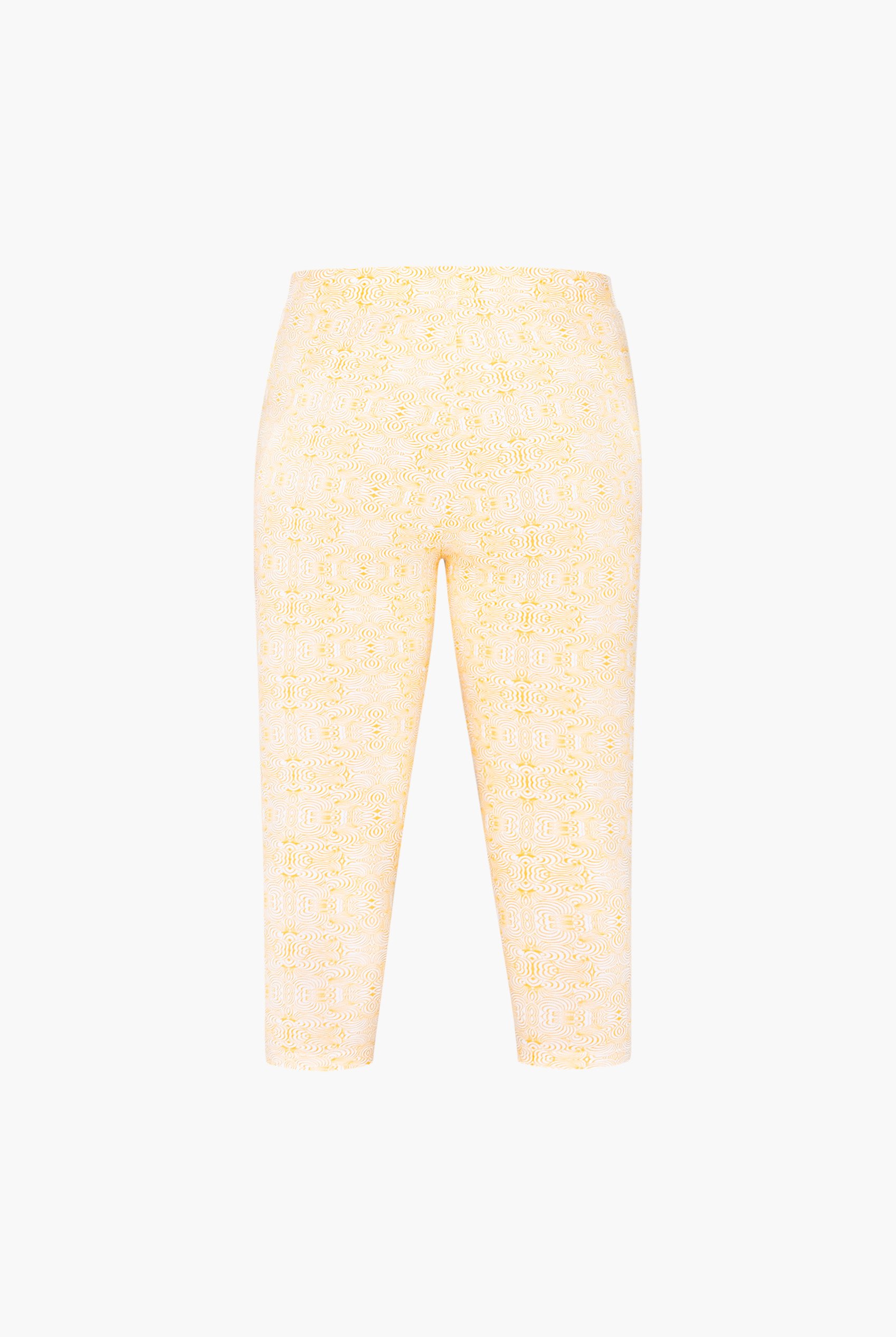 Bee Printed Cropped Leggings