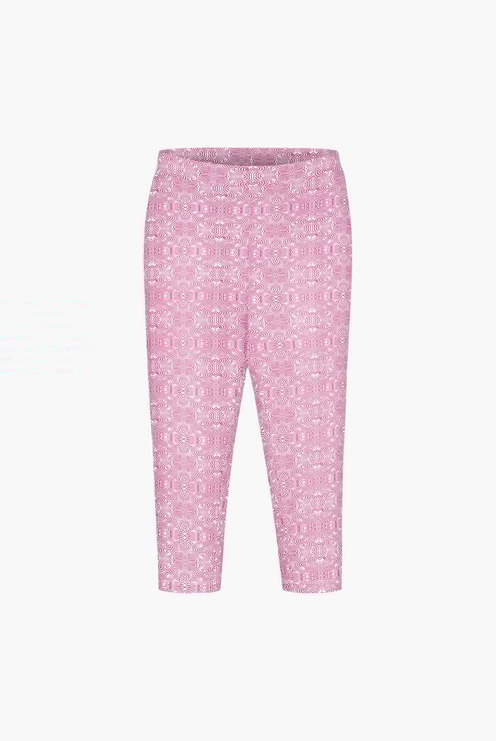 Bee Printed Cropped Leggings