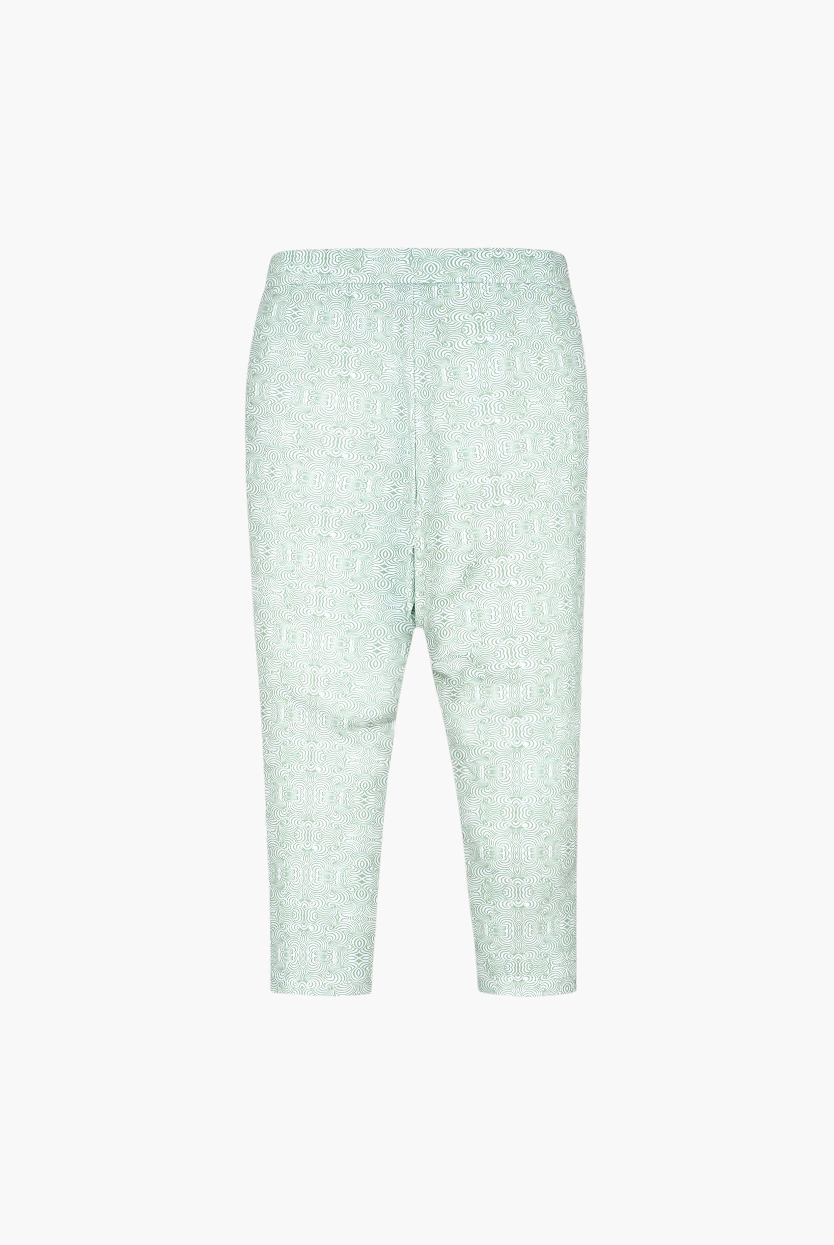 Bee Printed Cropped Leggings
