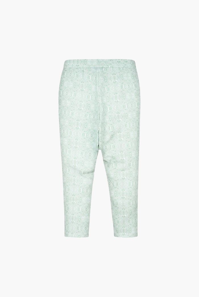 Bee Printed Cropped Leggings
