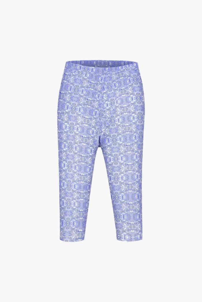 Bee Printed Cropped Leggings